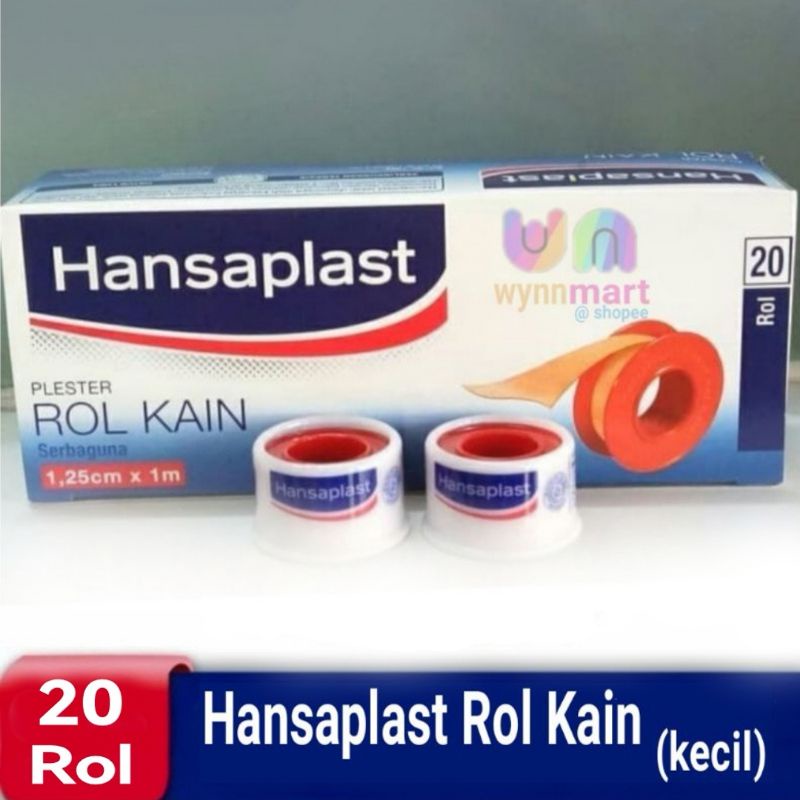 Hansaplast Roll Kain (Kecil) @20 Roll/box