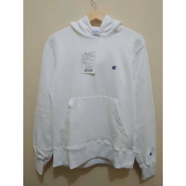 Original Champion Small C Logo White Hoodie BNWT