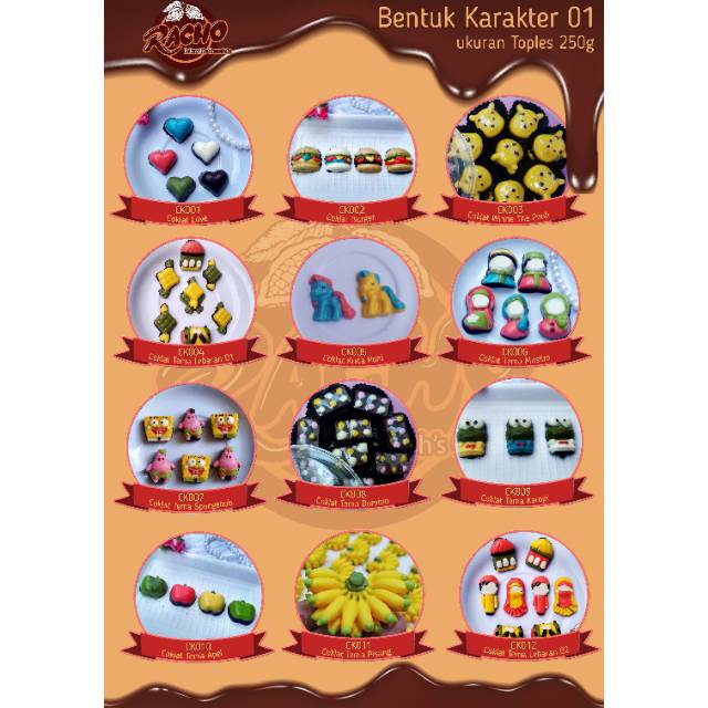 

Coklat karakter lebaran
