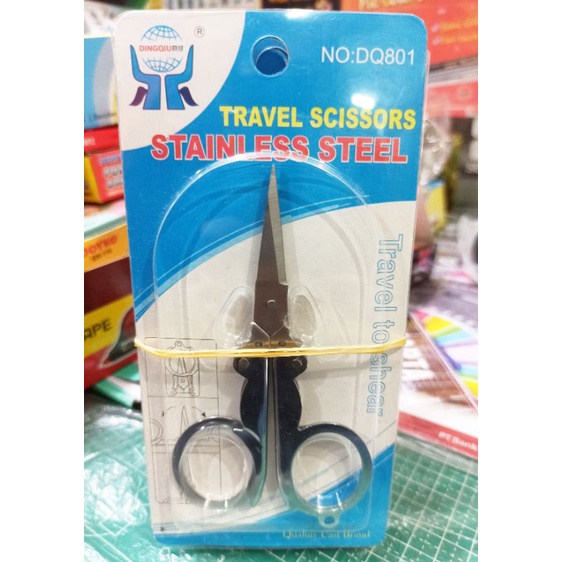 

Gunting lipat stainless steel / Travel scissors DQ-801