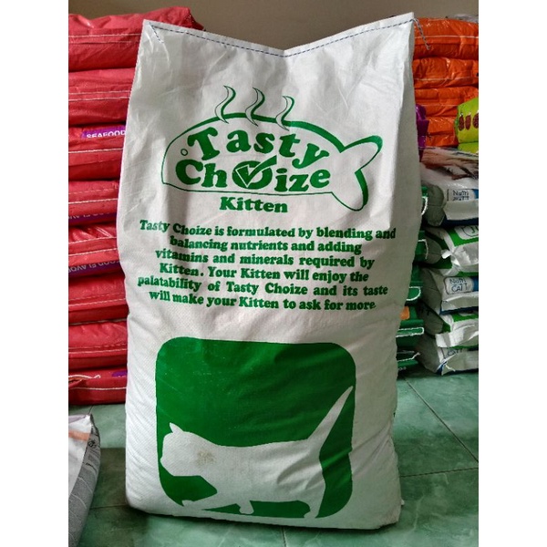 EKSPEDISI Makanan Kucing Tasty choize Kitten 20kg / Tasty mirip universal kitten