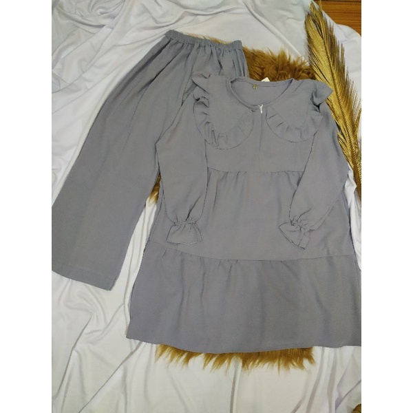 Setcel Tunik Cringkle