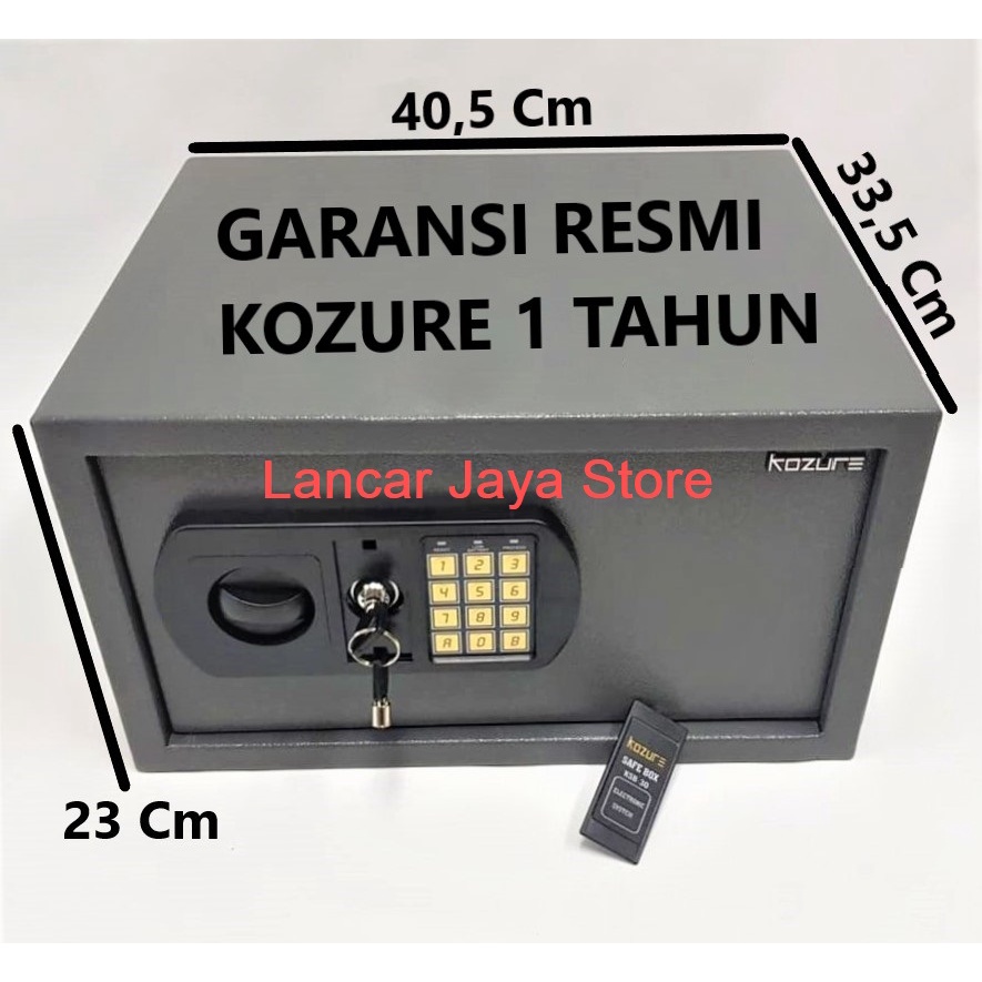 Save box/ Cash box / Brankas Kozure KSB-30 Mid Gray