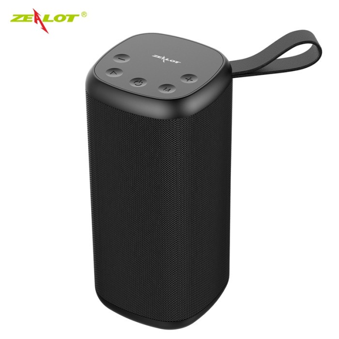 Zealot Portable Bluetooth Speaker Outdoor Subwoofer - S35 - Black