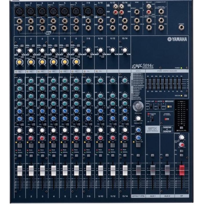 Power Mixer Audio Yamaha EMX5014C EMX 5014C ORIGINAL Garansi Resmi