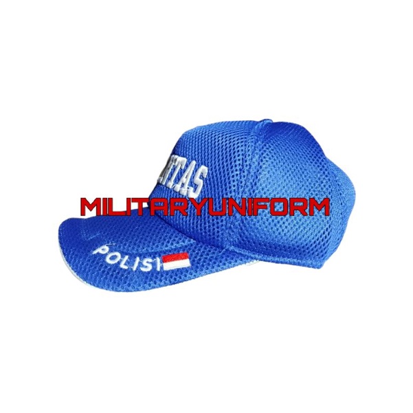 TOPI JALA MES BIRU POLANTAS TOPI POLISI LALULINTAS