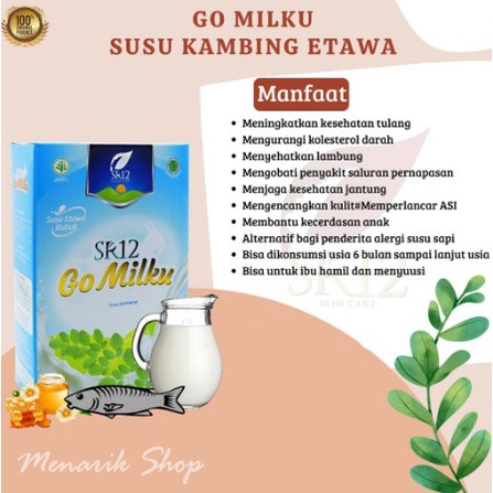 

GO MILKU SR12 SUSU KAMBING ETAWA ORIGINAL / COKELAT