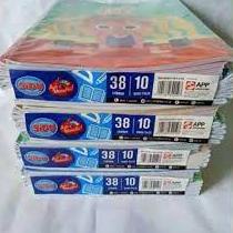 

[KODE HESIQ] Buku Tulis Sidu 38 Lembar isi 10 Buku
