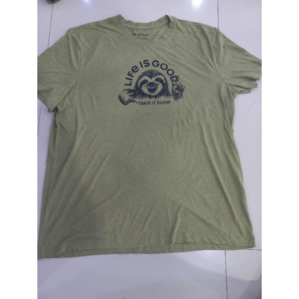 kaos cowok life is good