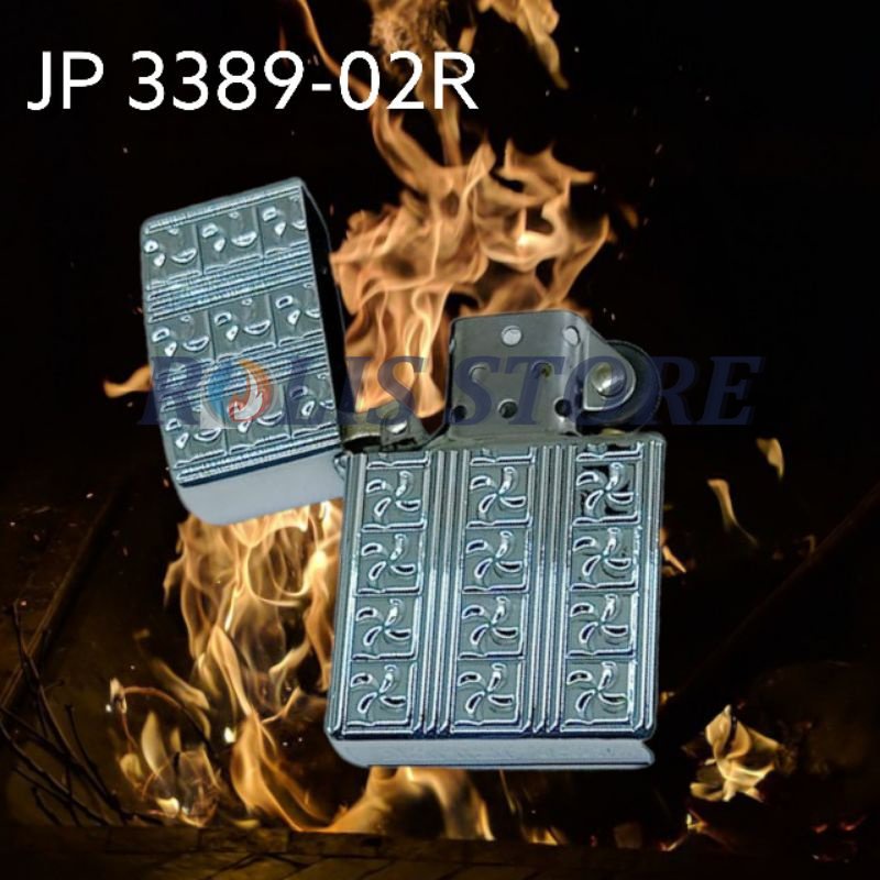 COD - Korek api siap nyala model zippo lighter dua suara / dua denting+minyak