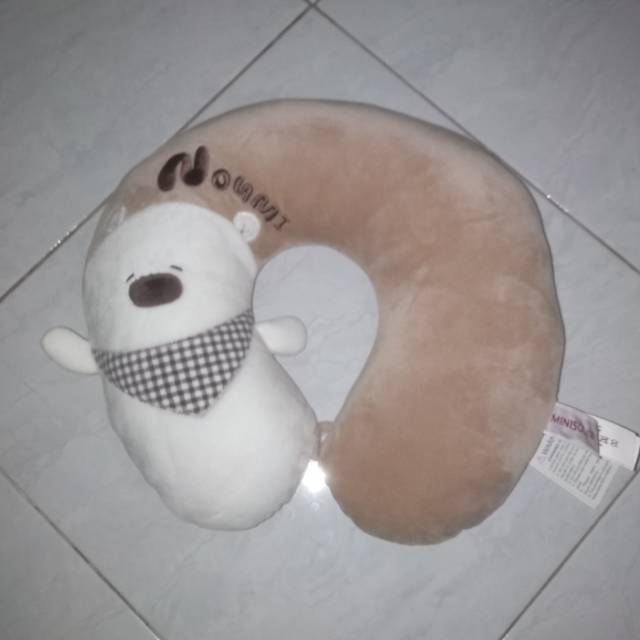 Bantal leher Miniso, Original Miniso