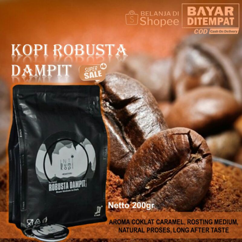 

Bubuk Kopi Robusta Murni Asli Original Inti Bumi Kopi