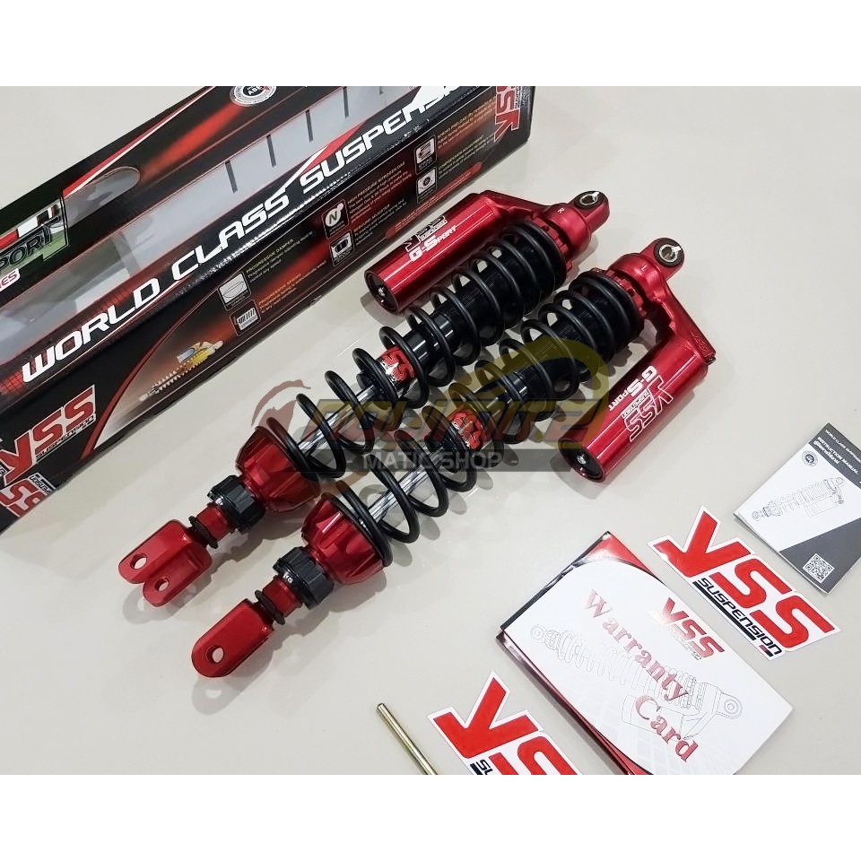 Shock Shockbreaker YSS G Sport Black Red Series 430mm Honda Forza 250