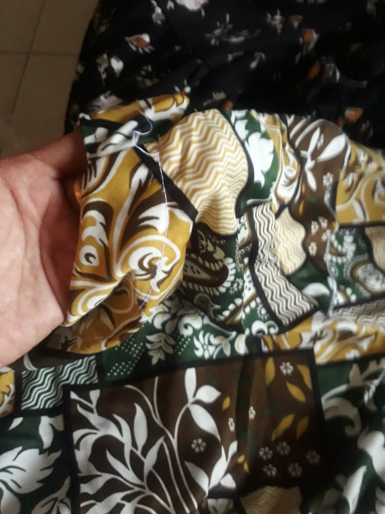 Tunik Ersy Etnic Batik Lengan Karet Gl Fashion