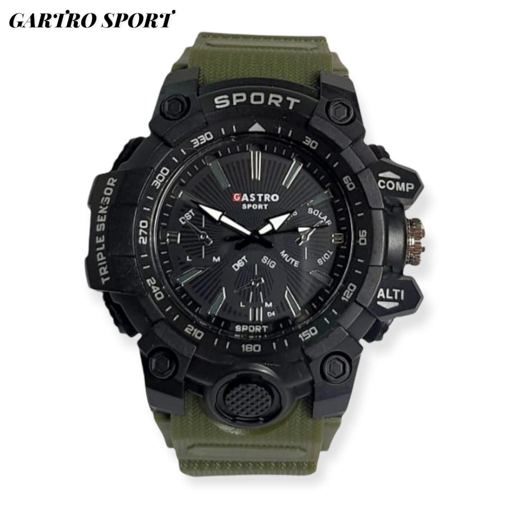 JAM TANGAN PRIA GASTRO SPORT ANALOG WATCH JAM TANGAN RUBBER  GROSIR