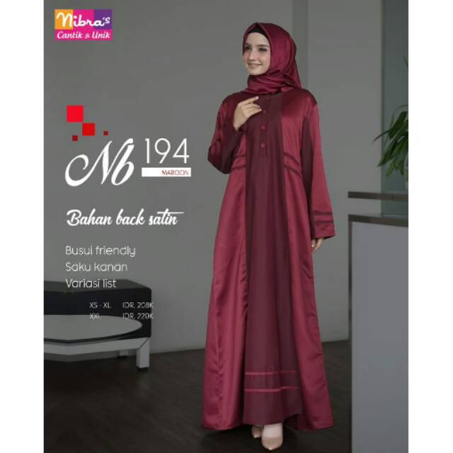 GAMIS NIBRAS NB 194 MAROON
