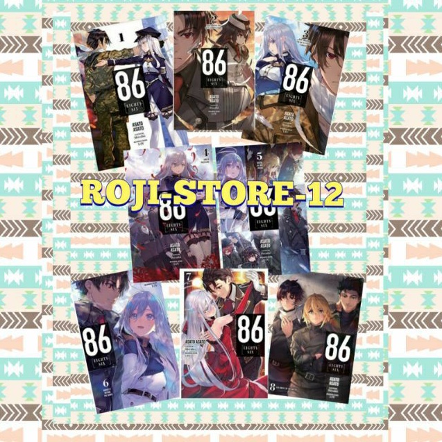 LIGHT NOVEL 86 EIGHTY SIX  volume 1 sampai 10