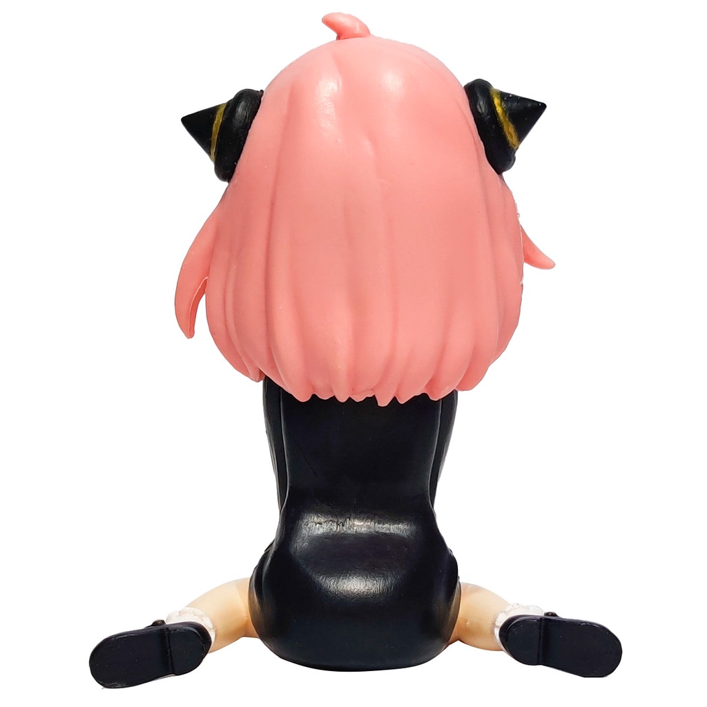 Action Figure Model Anime SPY X Family Anya Posisi Duduk Bahan PVC Ukuran 9cm