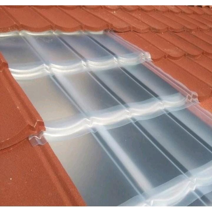 (Kode: GT1x4VC) GENTENG TRANSPARAN 1 x 4 DOPLAS