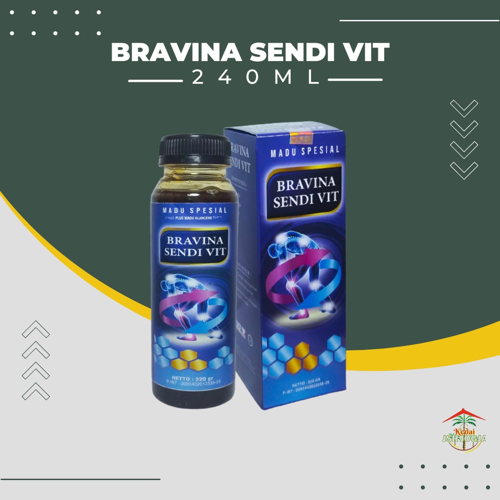 BRAVINA SENDI VIT MADU SPESIAL  -kemasan baru  Bravina Noratic