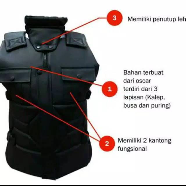 Rompi Motor pelindung dada , Jaket Touring pelindung dada