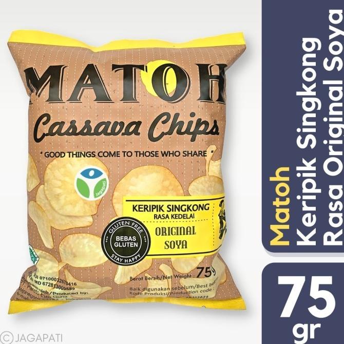 

Keripik Matoh - Original Soya - Keripik Singkong Organik - No MSG 75gr