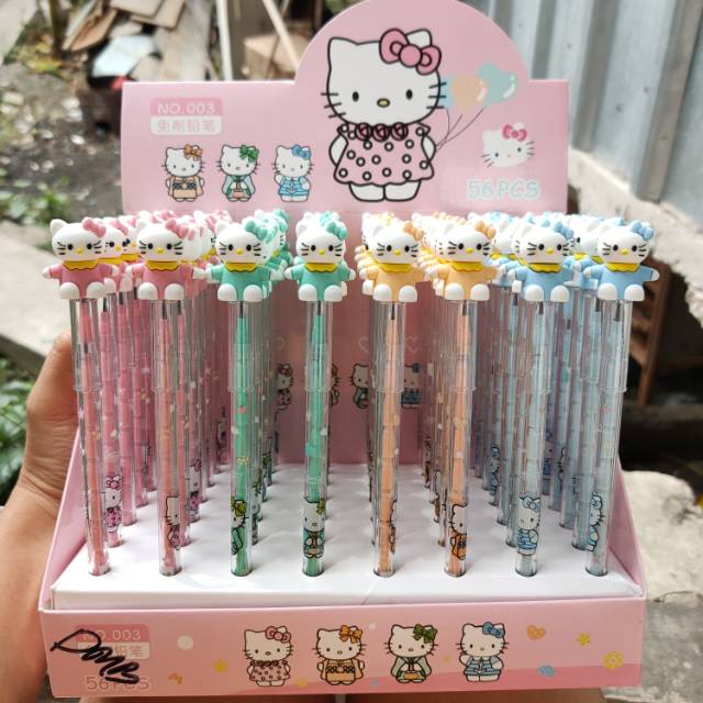 

ISI 56PCS Pensil Lantu Karakter Kucing Lucu