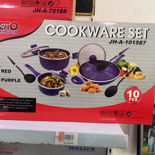 Jeho master cookware set 10 pcs
