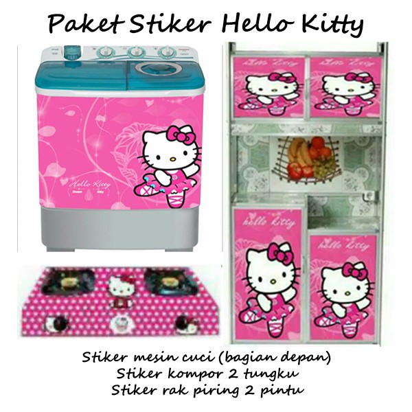  Stiker  Lemari  Hello  Kitty  LEMARILA