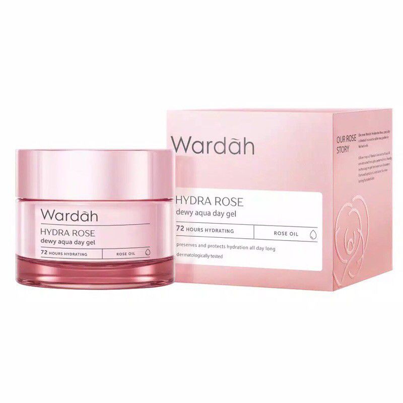 

Wardah hydra rose dewy aqua day gel 40g
