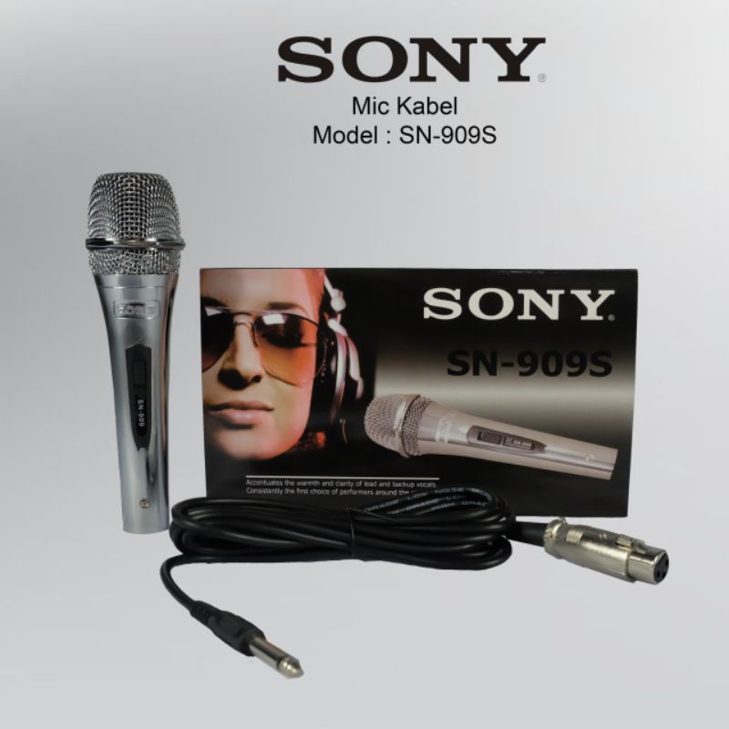 Mic Kabel/Microphone SONY SN-909 New