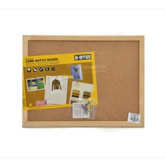 

Bi-Silque Cork Board Papan Buletin papan mading 40x30 Cm