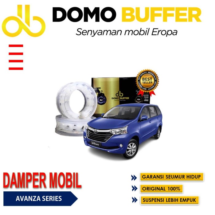 Domo Buffer Peredam Guncangan Mobil Avanza - Spring Buffer Avanza Anti Limbung Depan Belakang