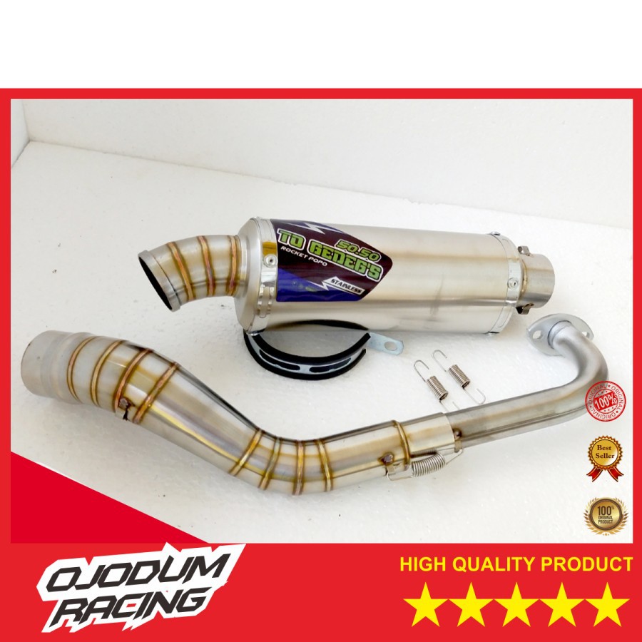 knalpot racing MIO J Z M3 FINO SOUL GT original product TOGEDEGS TV1