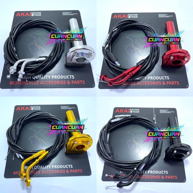 # gas spontan 2 kabel gas spontan cnc akai racing gas spontan variasi akai racing original gas spontan L gas cnc