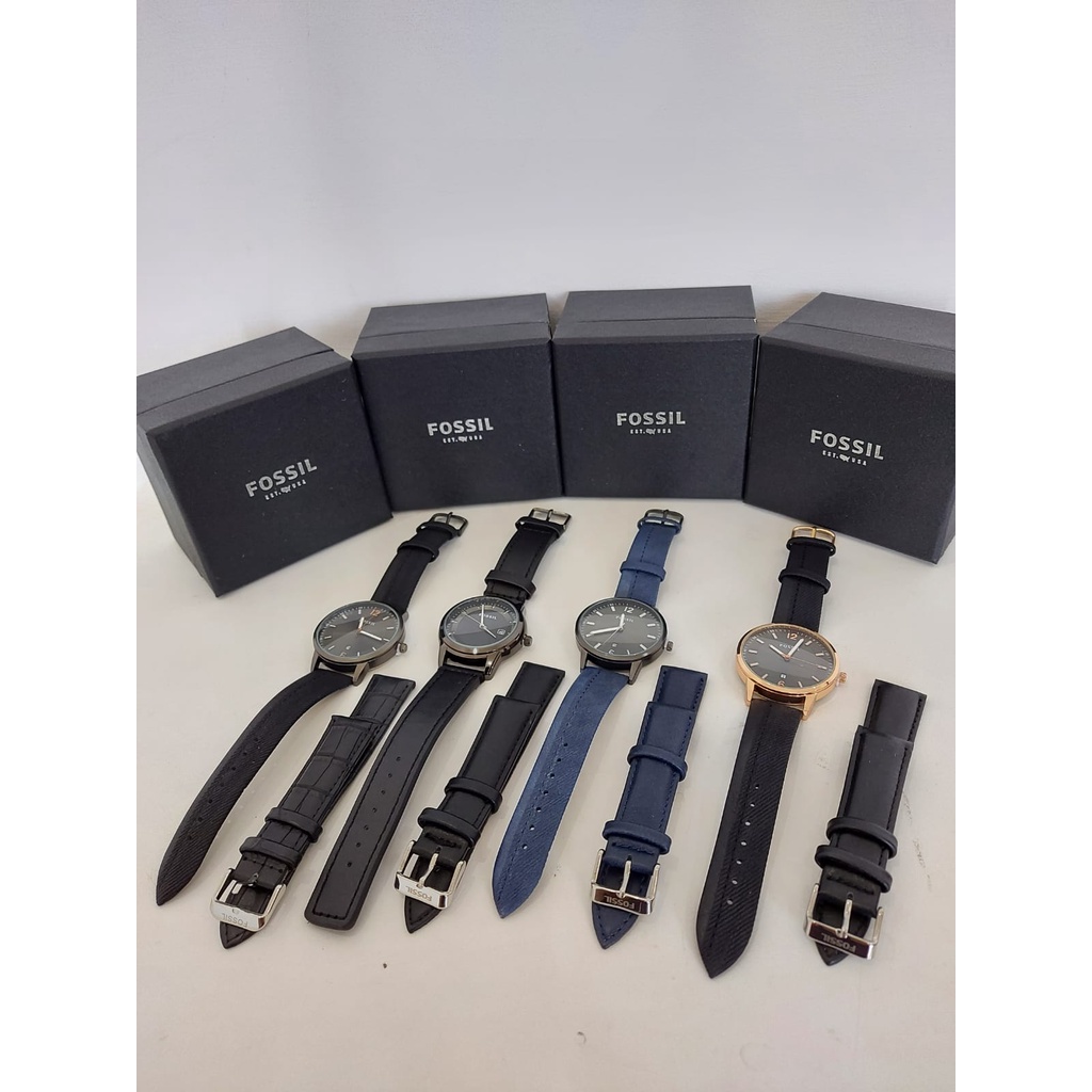 Jam Tangan Original Pria / Wanita Kulit Dn17