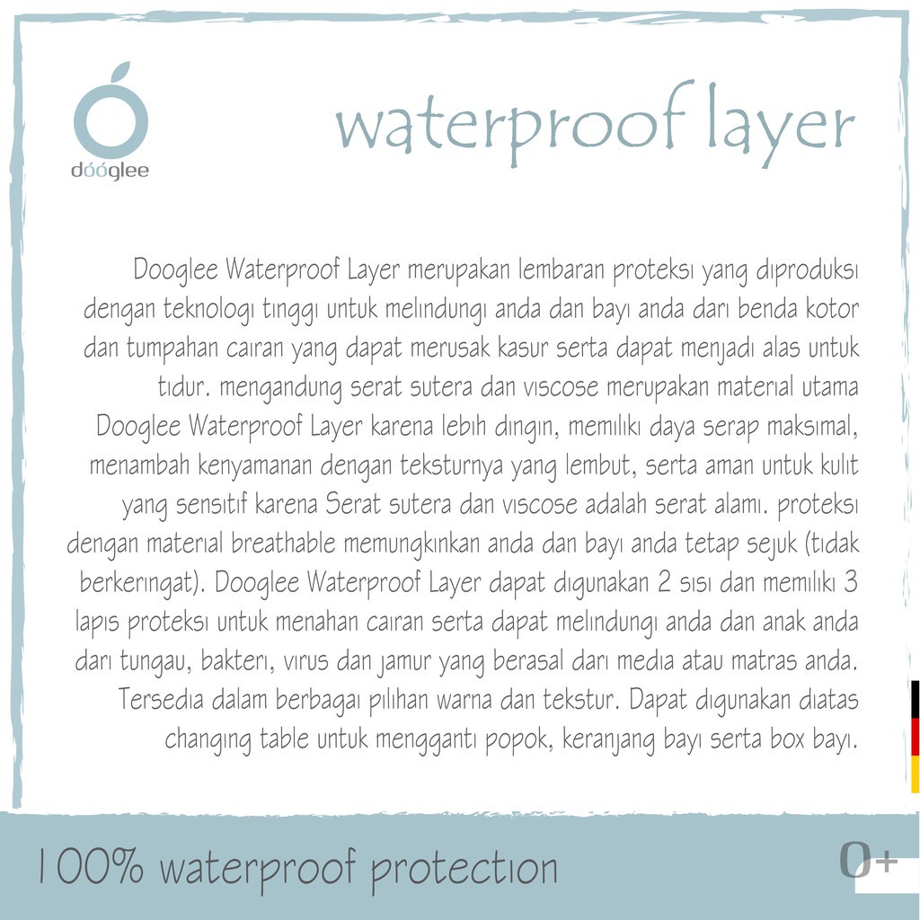 DOOGLEE WATERPROOF LAYER