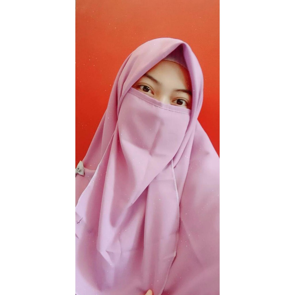 [HUSNA HIJAB] Cadar Tali Polos Murah / Cadar Tali Polos Wolfis / Cadar Murah