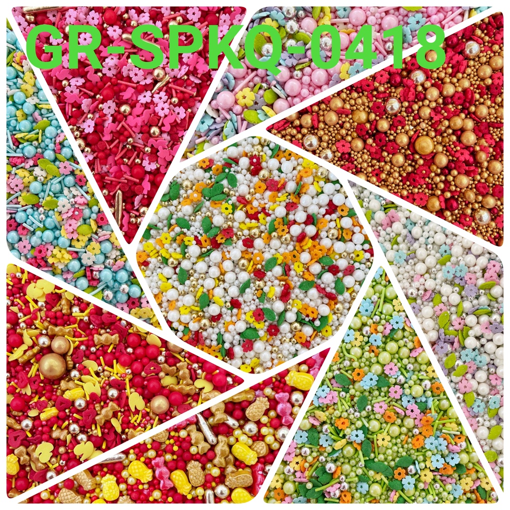 

GR-SPKQ-0418 Sprinkles 250 gr paskah natal lebaran imlek hati bunga yamama baking grosir murah sprinkles cake dekorasi mutiara trimit decoration story sprinklestory sprinklesstory sprinkle story yamama baking