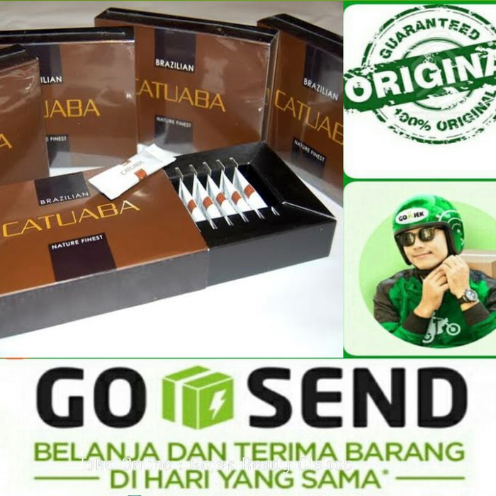 original CATUABA ORIGINAL not Caturex Hammer Maxiboost Titan ampuh