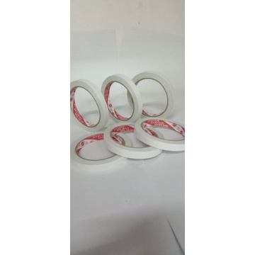 

DOUBLE TAPE 1/2 INCH Merek Lucky Tape | Double Tip 12mm x 15 yard