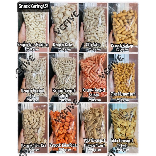 

Snack Kering Kiloan 250g (3)