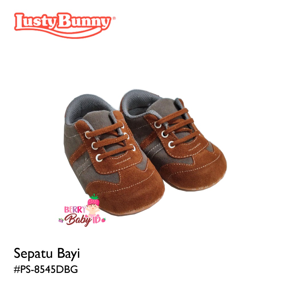 Lusty Bunny Sepatu Bayi Sneakers Prewalker Anti Slip Baby Shoes LSH021 Berry Mart