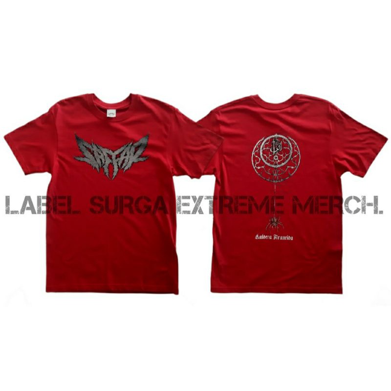 Tshirt Saffar - Kaldera (red)