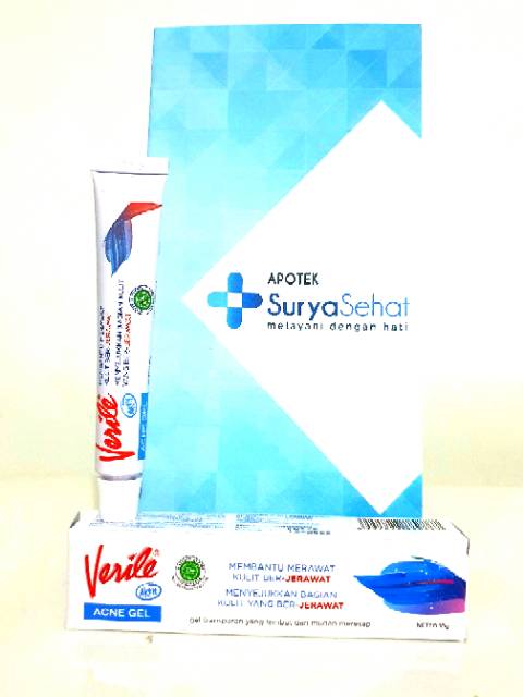 VERILE ACNE GEL Aktif 10 gram - Obat Jerawat