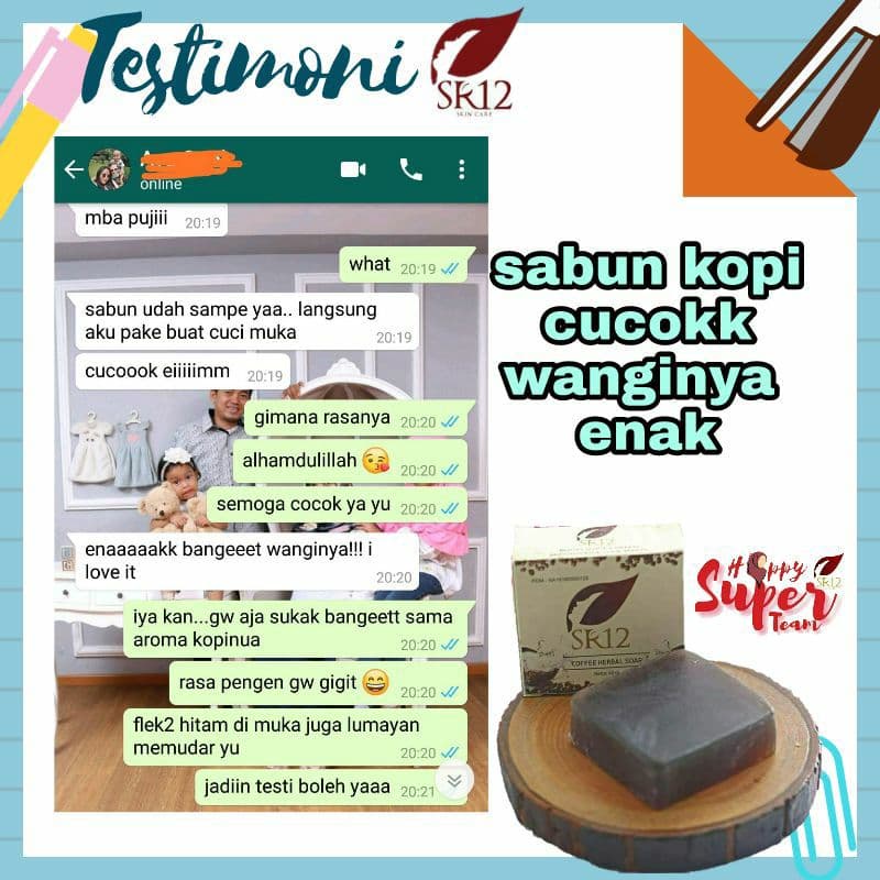 BIG Sale SABUN KOPI SR12 / COFFEE HERBAL SOAP / SABUN WAJAH / SABUN  HERBAL / FLEK HITAM /. Sabun wajah original / sabun wajah premium / sabun wajah berkualitas / sabun wajah termurah / sabun wajah terbaik / sabun wajah bagus / bpom / saudagarsr12