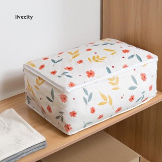 Tempat Penyimpanan Bed Cover Selimut Pakaian Storage Bag Serbaguna Waterproof - Tempat Penyimpanan Selimut Dan Pakaian Praktis Rapih Blanket And Clothes Storage Bag Bag Selimut