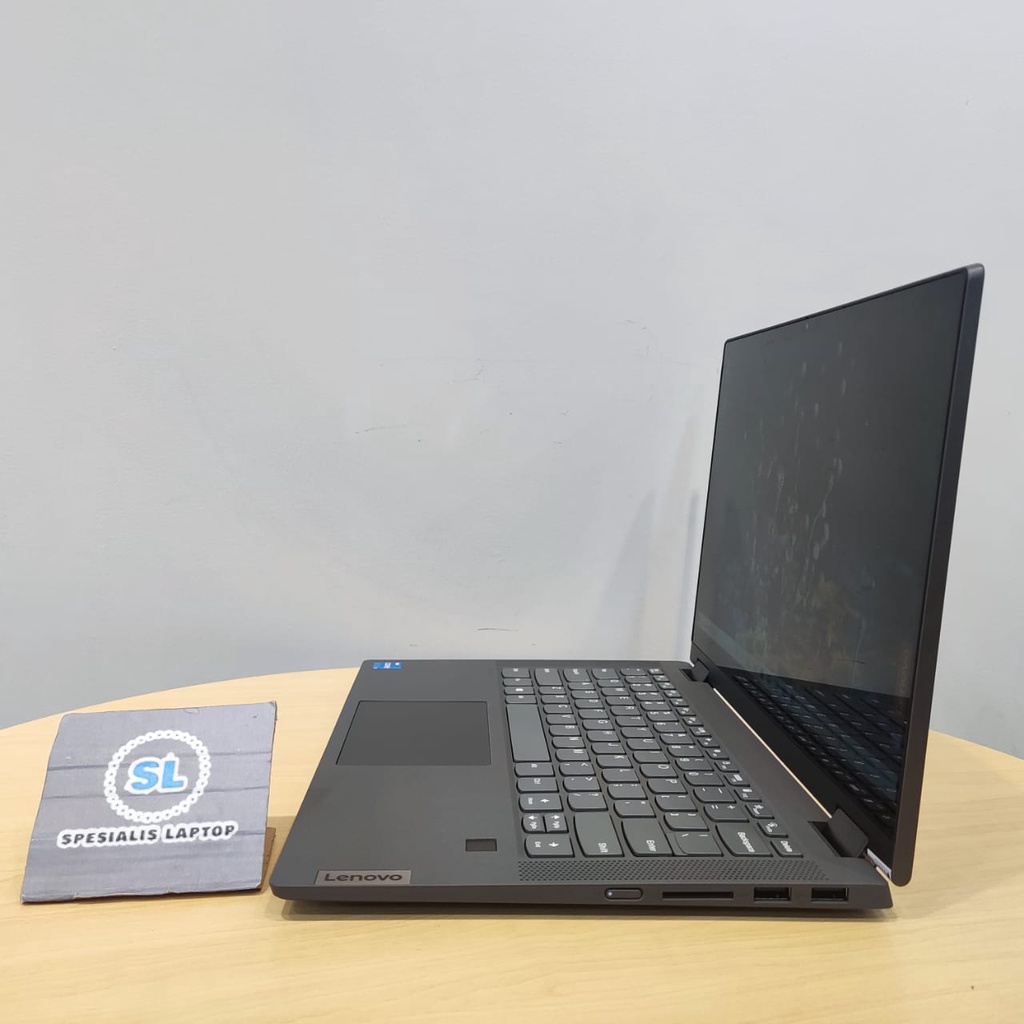 LAPTOP TOUCHSCREEN MURAH LAPTOP LENOVO IDEAPAD FLEX 5 14 i3 1115G4 4GB 128GB SSD FHD TOUCH WIN10HOME GRAPHITE GREY