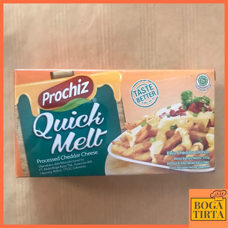 

PROCHIZ KEJU CHEDDAR QUICK MELT 170G