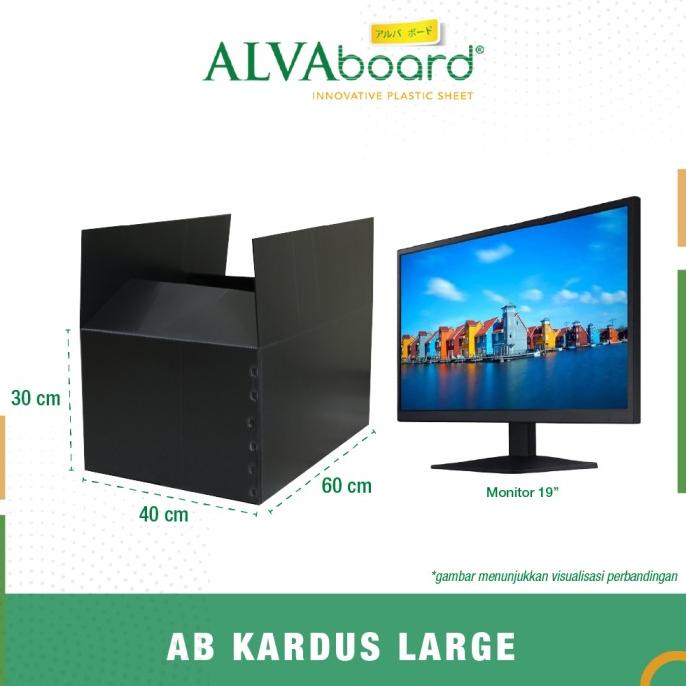 

ALVAboard Kardus, Kotak Pengiriman, Box Pindahan 60x40x30 Cm